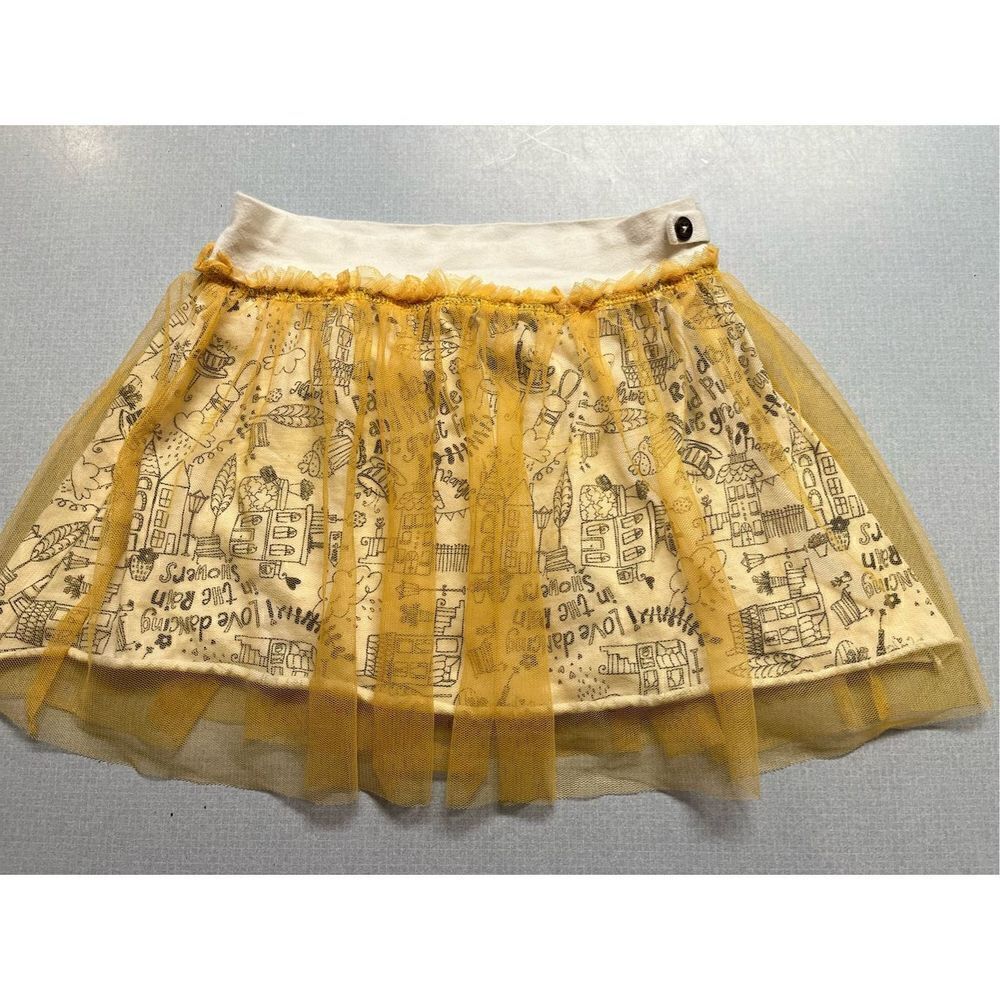 Naartjie kids skirt tulle overlay sz L 6 years